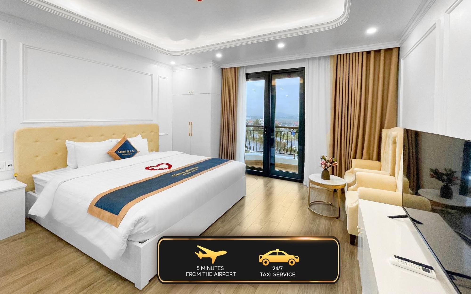 Chemi Noi Bai Airport Hotel Thach Loi ภายนอก รูปภาพ